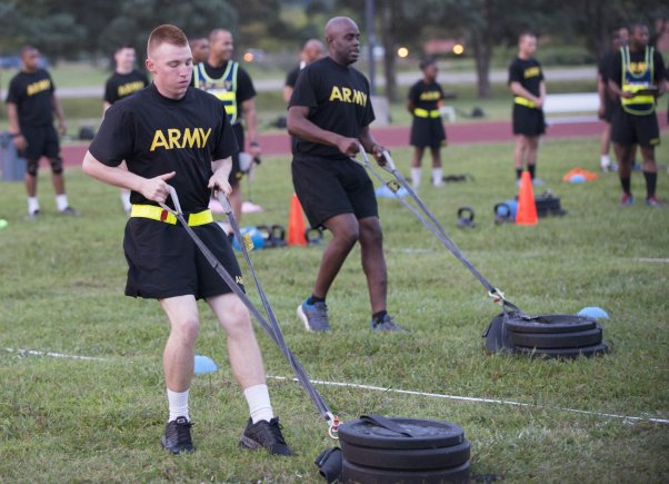 army combat fitness test sled drag