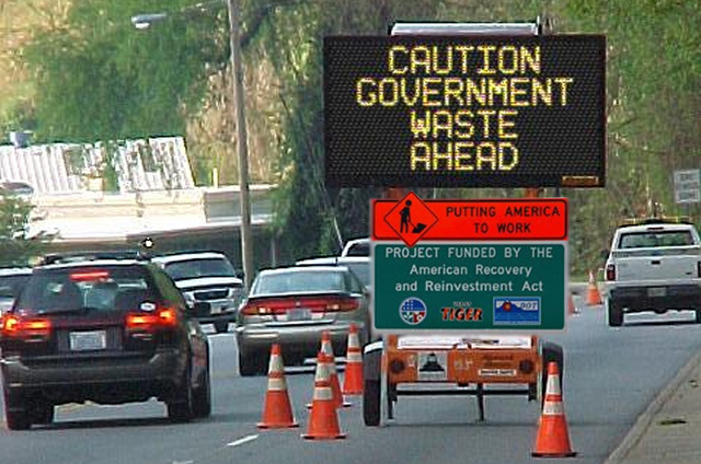Caution: Government Waste Ahead